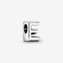 Perle de verre Femme Pandora LETTER E