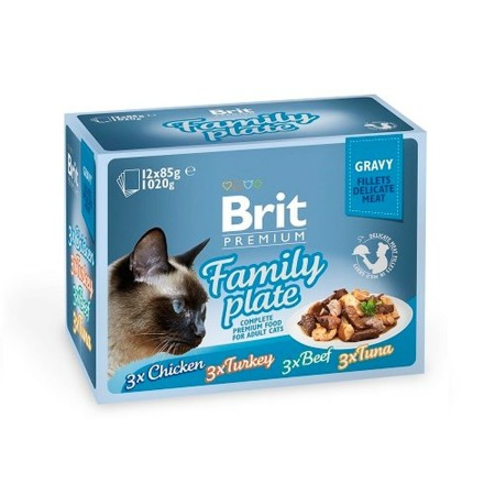 Aliments pour chat Brit Pouch Gravy