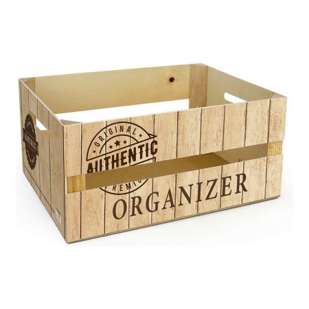 Boîte de rangement Confortime Organizer Bois (39 x 29 x 15 cm)