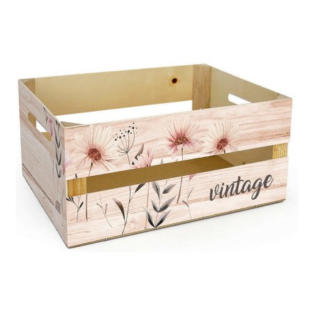 Boîte de rangement Confortime Vintage Bois (32 x 24,5 x 14 cm)