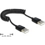 Cable USB DELOCK 83239 Negro 0,6 m