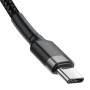Cable USB C Baseus Cafule Negro Negro/Gris 1 m