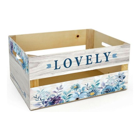 Boîte de rangement Confortime Lovely Bois (32 x 24,5 x 14 cm)