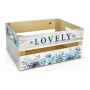 Boîte de rangement Confortime Lovely Bois (32 x 24,5 x 14 cm)