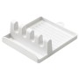 Support pour Ustensiles de Cuisine Quttin Blanc Plastique (14 x 12,5 cm)