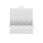 Support pour Ustensiles de Cuisine Quttin Blanc Plastique (14 x 12,5 cm)