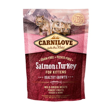 Comida para gato Carnilove ALC170190 Salmón Pavo 400 g