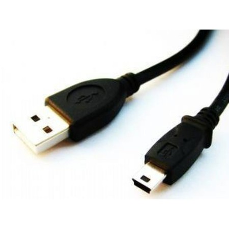 Cable USB a Mini USB GEMBIRD CCP-USB2-AM5P-6 Negro 1,8 m