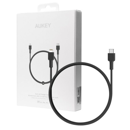 Cable Lightning Aukey CB-CL1 1,2 m