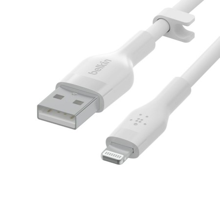 Cable USB a Lightning Belkin CAA008BT2MWH Blanco 2 m