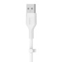 Cable USB a Lightning Belkin CAA008BT2MWH Blanco 2 m