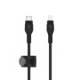 Cable USB-C a Lightning Belkin CAA011BT2MBK Negro 2 m