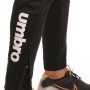 Pantalon de Survêtement pour Adultes Umbro LOGO 96087I 001 Noir Homme