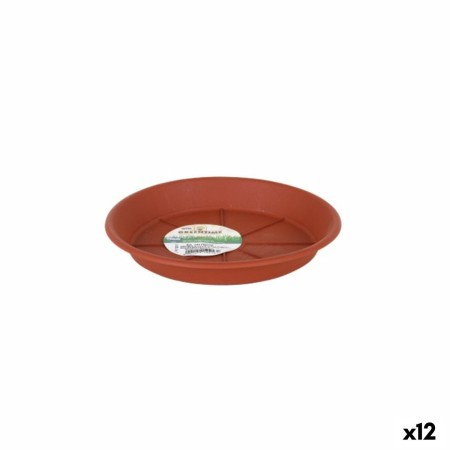 Sous-pot Dem Greentime Marron ø 16 x 2 cm (12 Unités)