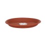 Sous-pot Dem Greentime Marron ø 24 x 2,85 cm (6 Unités)