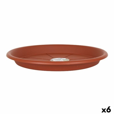 Sous-pot Dem Greentime Marron ø 36 x 4 cm (6 Unités)