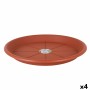 Sous-pot Dem Greentime Marron ø 45 x 4,5 cm (4 Unités)