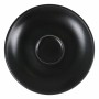 Plato Viejo Valle Zenci Porcelana Negro Café 12 cm (6 Unidades)