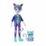 Figurine Mattel Enchantimals 15 cm Animal de compagnie Chat