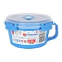 Boîte à lunch Tontarelli Fresh system Ronde Bleu 850 ml