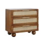 Caisson à Tiroirs DKD Home Decor Marron Acacia Moderne 90 x 45 x 90 cm