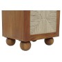 Mesita de Noche DKD Home Decor Marrón Acacia 50 x 40 x 53 cm