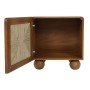 Mesita de Noche DKD Home Decor Marrón Acacia 50 x 40 x 53 cm