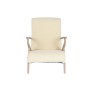 Butaca Home ESPRIT Blanco Natural 57 x 55 x 85 cm