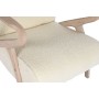 Butaca Home ESPRIT Blanco Natural 57 x 55 x 85 cm