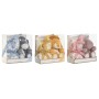 Coffret Bébé Home ESPRIT Jaune Bleu Rose Polyester (3 Unités)