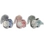 Coffret Bébé Home ESPRIT Bleu Vert Rose Polyester (3 Unités)