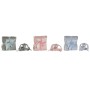 Coffret Bébé Home ESPRIT Bleu Vert Rose Polyester (3 Unités)
