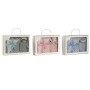 Coffret Bébé Home ESPRIT Bleu Vert Rose Polyester (3 Unités)