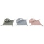 Coffret Bébé Home ESPRIT Bleu Vert Rose Polyester (3 Unités)