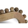 Espejo de pared Home ESPRIT Natural Madera de mango Bolas 60 x 2,5 x 90 cm