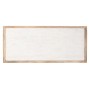 Cabecero de Cama Home ESPRIT Blanco Marrón Madera de mango 180 x 4 x 80 cm