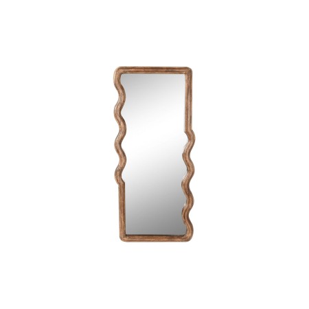 Espejo de pared Home ESPRIT Marrón Madera de mango Urbano 44 x 3 x 100 cm