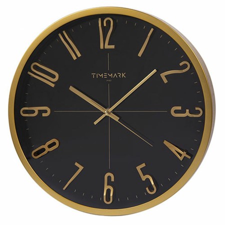 Horloge Murale Timemark Noir Ø 34 cm