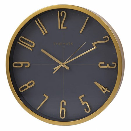 Reloj de Pared Timemark Gris Ø 34 cm