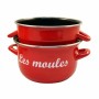 Casserole Baumalu Rouge Métal Acier émaillé Ø 24 cm