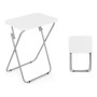 Table d'appoint Confortime Blanc (48 x 36 cm)