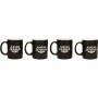 Lot de tasses SD Toys Universo DC Noir 4 Pièces (4 Unités)