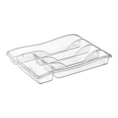 Range-couverts Privilege Transparent Plastique (33 x 25 x 5 cm)