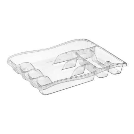 Range-couverts Privilege Transparent Plastique (38 x 30 x 5 cm)