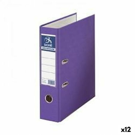 Archivador de Palanca DOHE Morado A4 12 Unidades 285 x 320 x 70 mm