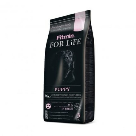 Nourriture Fitmin For Life Puppy Petit/Junior Veau Oiseaux 3 Kg