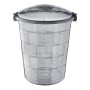 Seau Confortime Tetris Plastique Gris clair (65 L)