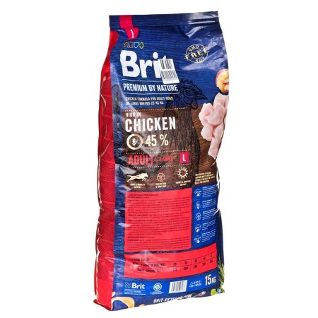 Nourriture Brit Nature Adult Large Adulte Poulet 20-40 Kg 15 kg