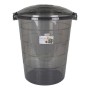 Seau Confortime Tetris Plastique Gris clair (65 L)