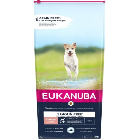 Pienso Eukanuba Grain Free Senior small/medium breed Senior 12 kg